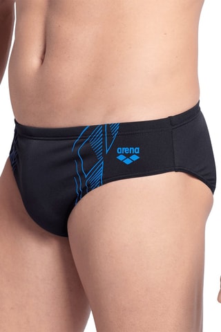 Slip de bain Reflecting - Noir