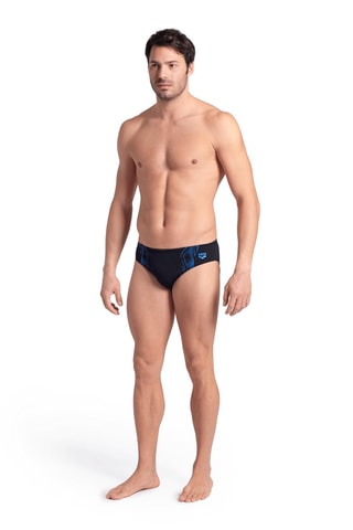 Slip de bain Reflecting - Noir