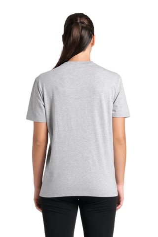 T-shirt - Gris chiné et violet