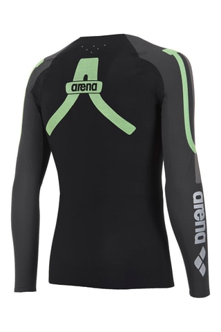 T-shirt de bain - Noir et gris foncé