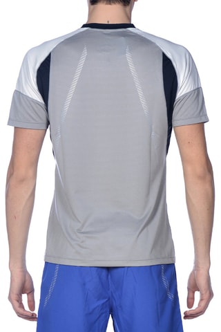T-shirt - Bleu marine et gris