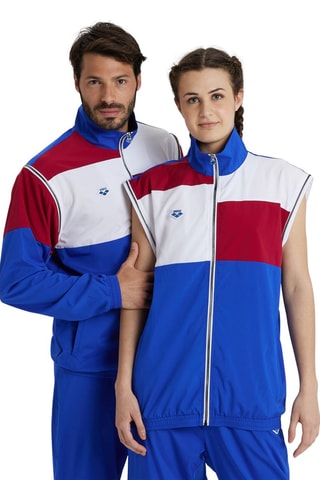 Sweat - Bleu cobalt et bordeaux