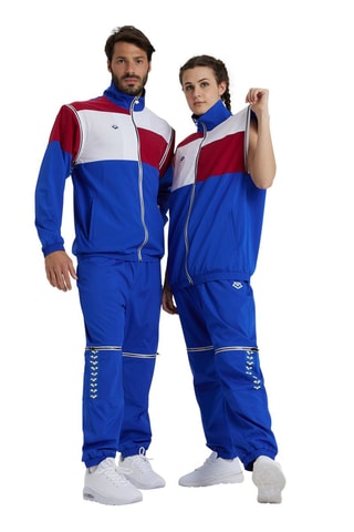 Sweat - Bleu cobalt et bordeaux