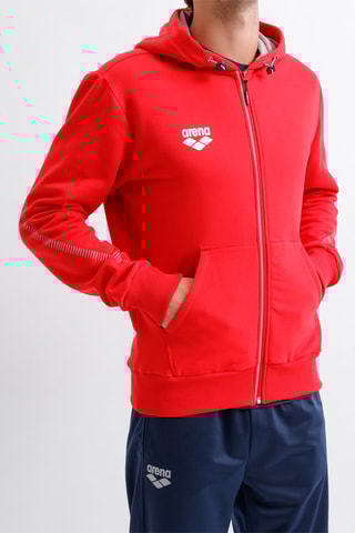 Sweat à capuche - Rouge