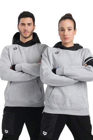 Sweat à capuche - Gris chiné