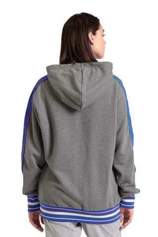 Sweat à capuche Inserts - Gris foncé chiné