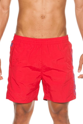 Short de bain - Rouge