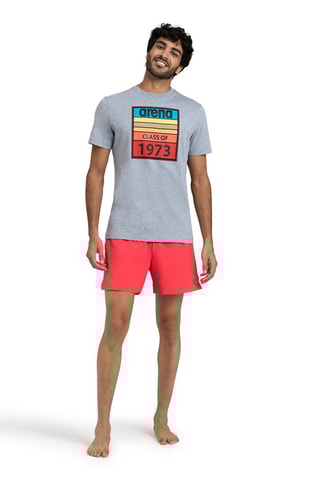 Short de bain - Rouge