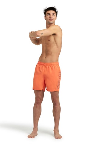 Short de bain - Orange