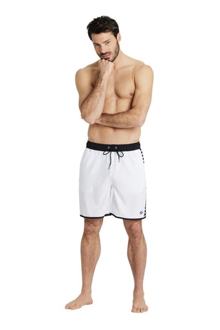 Short de bain - Blanc