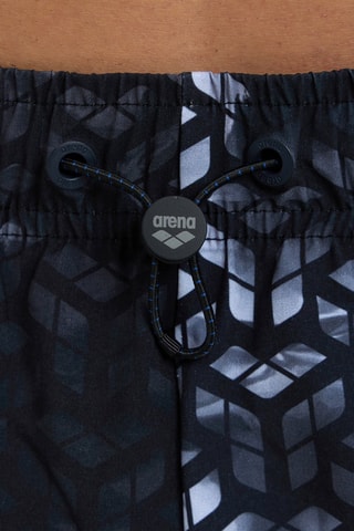 Short de bain - Noir et gris