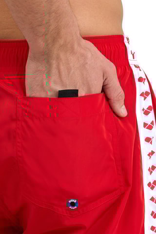 Short de bain - Rouge