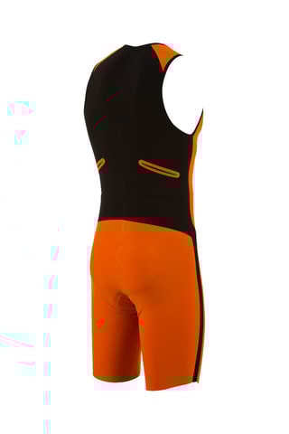 Combinaison de bain - Orange et noir