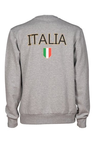 Sweat Fédération italienne de natation - Gris clair chiné