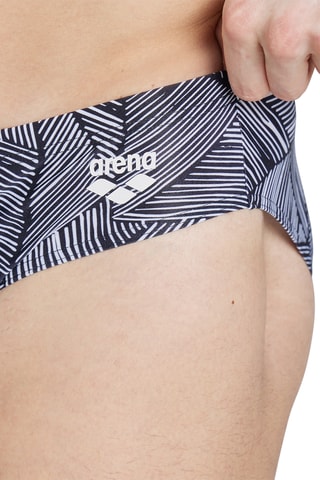 Slip de bain - Noir et blanc