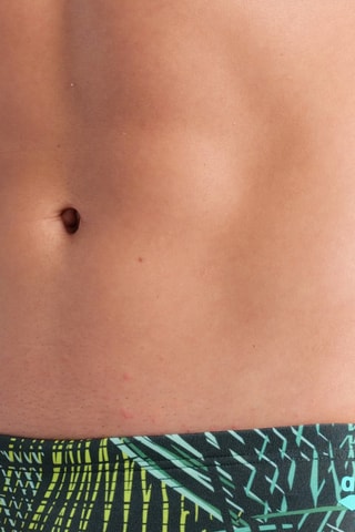 Slip de bain - Noir et vert