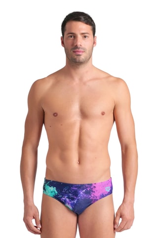 Slip de bain - Bleu nuit et violet