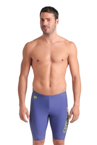 Cycliste de bain - Noir et orange