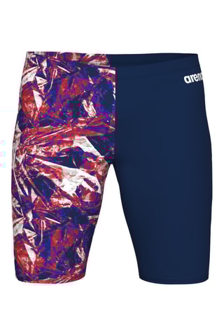 Cycliste de bain - Bleu et rouge