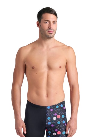 Cycliste de bain - Noir et rouge