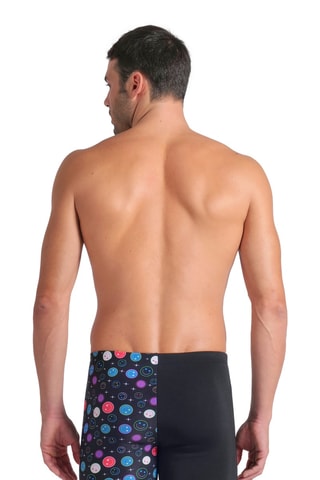 Cycliste de bain - Noir et rouge