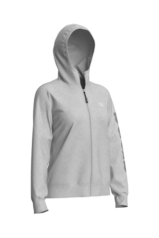 Veste à capuche - Gris chiné