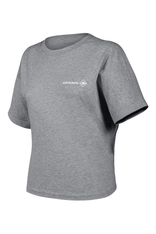 T-shirt oversize - Gris chiné