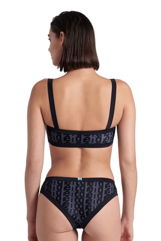 Maillot 2 pièces - Noir et gris