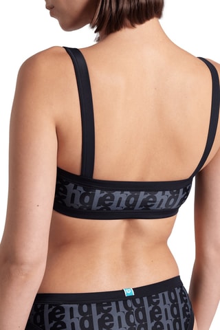 Maillot 2 pièces - Noir et gris