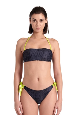 Maillot 2 pièces - Noir et gris