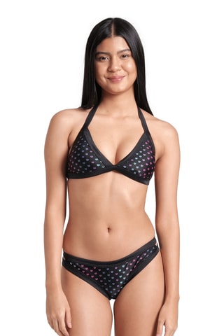 Maillot 2 pièces - Noir et rose