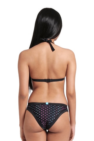 Maillot 2 pièces - Noir et rose