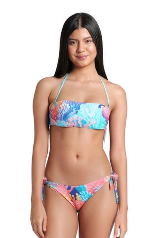 Maillot 2 pièces - Orange et vert