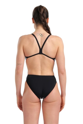 Maillot 1 pièce - Noir et gris