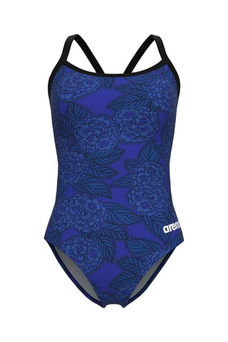 Maillot 1 pièce - Bleu et noir