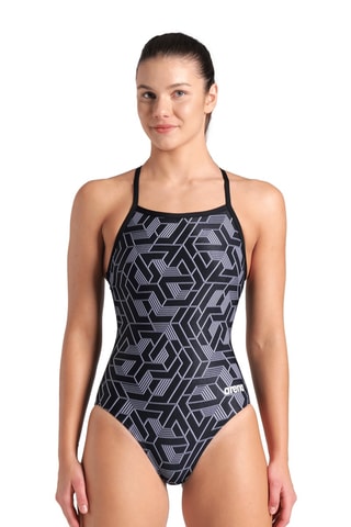 Maillot 1 pièce - Noir et blanc