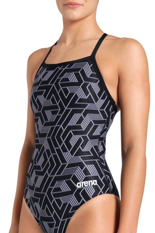 Maillot 1 pièce - Noir et blanc