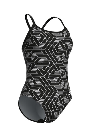 Maillot 1 pièce - Noir et blanc