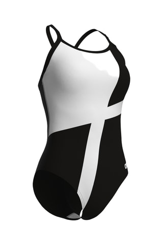 Maillot 1 pièce - Noir et blanc