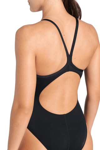 Maillot 1 pièce - Noir et bleu roi