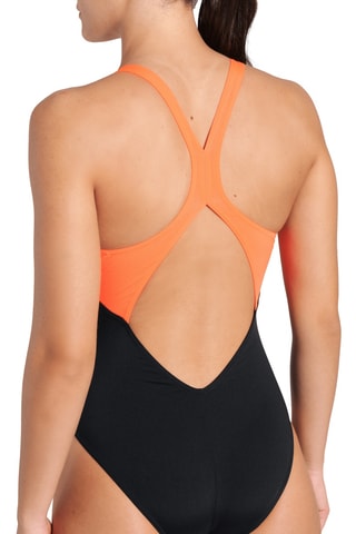 Maillot 1 pièce - Noir et fuchsia