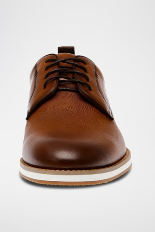 Stringate in pelle - Cammello