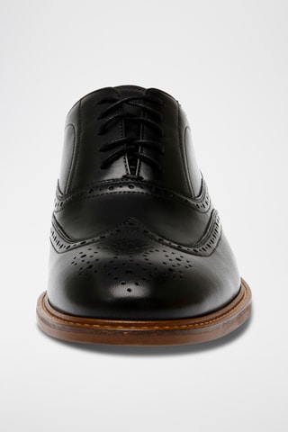 Oxford in pelle - Nero