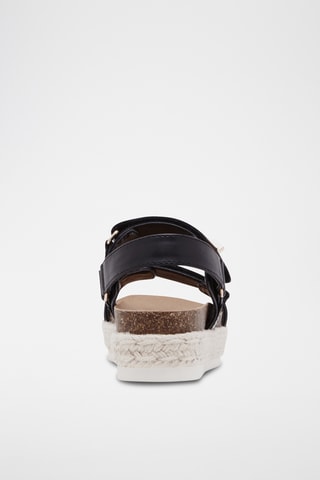 Sandali platform - Nero