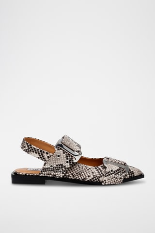 Sandalias - Beige y negro