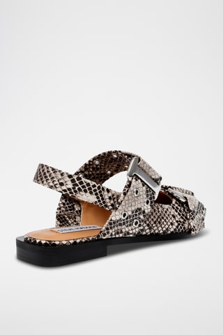 Sandalias - Beige y negro