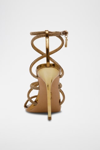 Sandali con tacco - Dorato