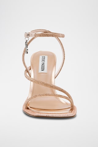 Sandali con tacco - Dorato rosa