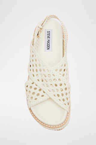 Sandali platform - Ecrù