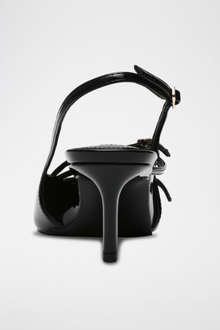 Décolleté in vernice - Nero